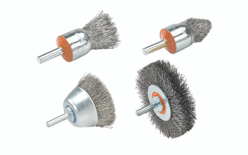 Walter 3/4" CONICAL CRIMPED BRUSH STAINLESS STEEL 13C078